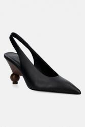 Weekend Max Mara stilettos de piele Wkarito PPY2-OBD230_99X (2615521074600.BLACK)