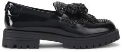 Kurt Geiger London mocasini de piele Bow Crystal Loafer PPY2-OBD0IR_99X