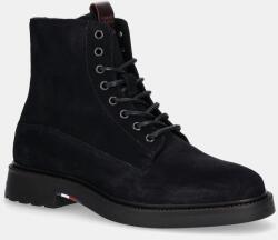 Tommy Hilfiger cizme din piele întoarsă COMFORT LWT SDE BOOT 9BYA-OBM04C_59X (FM0FM05594)