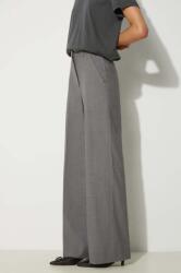 Kenzo pantaloni de lana Cool Wool Wide Pants 9BYH-SPD0J1_90X (FE62PA0949RB.97)