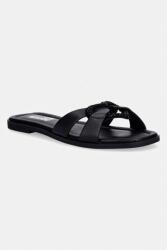 Love Moschino șlapi de piele PPY2-KLD10U_99X (JA28132G1OIA0000)