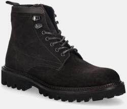 BOSS cizme din piele întoarsă Julyo 9BYA-OBM1RB_89X