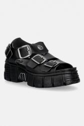 New Rock sandale VEGAN NEGRO GRUESO, TOWER CASCO NEGRO LAT PPY2-OBD281_99X