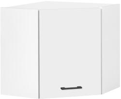 Leziter Praktik 60 felső sarok szekrény 1 ajtós, fehér-fehér (PR60F1ASFHFH) - geminiduo