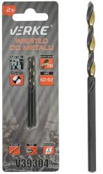 VERKE HSS-TiN fémfúró 3 mm (2 db) - 135° csúcsszög - V39304 (V39304)