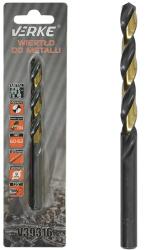 VERKE HSS TiN titánbevonatú fémfúró 9 mm, 135° - V39316 (V39316)