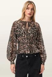 AllSaints bluză cu mătase CERN PPY2-BDD0AJ_82X (W004PE)