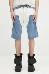 Aries pantaloni scurți jeans Patchwork Western Carpenter Shorts PPYA-SZU00O_55X (AR3030503.)