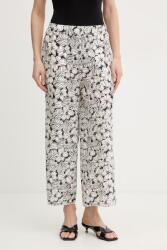 Weekend Max Mara pantaloni de mătase NIRVANA PPY2-SPD00U_00X (2615131132600)