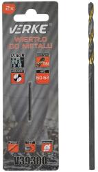 VERKE HSS TiN fémfúró 1 mm (2 db) - 135° hegy - V39300 (V39300)