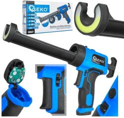  Elemes akkumulátoros kinyomópisztoly LED-fénnyel, 300 ml - G00651 (G00651)