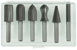  HSS szármaró készlet fémhez 6 db, 6 mm befogás - Verke - V05042 (V05042)