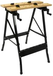 Összecsukható fa munkapad szorítókkal - 560×780×620 mm - M51099 (M51099)