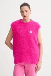 American Vintage vestă din amestec de lână PPY2-SWD0B4_42X (ZOL18C)