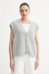 American Vintage vestă din amestec de lână PPY2-SWD0B6_09X (ZOL19E)