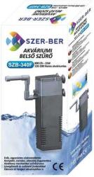 Szer-Ber SZB filtre interne pentru acvariu (SZB-340F | Capacitate max. 800l/h | Consum: 15 W | 183x60x44mm) Filtru de apa acvariu