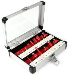  15 részes profilmaró készlet fához, 6 mm szár - M22548 (M22548)