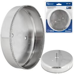 GEKO 140 mm gyémánt koronafúró csempéhez - száraz és vizes fúráshoz - G65192 (G65192)