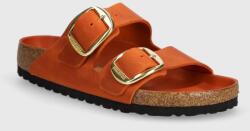 Birkenstock papuci din nubuc Arizona Big Buckle PPYH-KLD0T9_28X (1026609)
