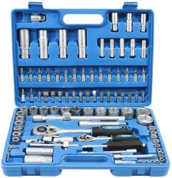  BAUG 94 részes dugókulcs készlet kofferben - 1/4 és 1/2 - B4800 (B4800)