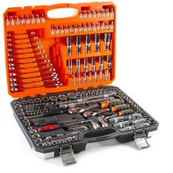  BJC 216 részes dugókulcs készlet CrV acélból, puha hordtáskával - B58229 (B58229)