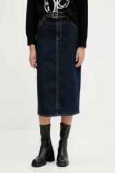 HUGO fustă din denim Gatje_2 9BYA-SDD03L_59J (50541495)