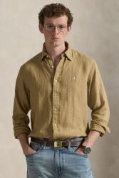 Ralph Lauren cămașă pentru bărbați din in Long Sleeve Sport Shirt PPYA-KDM099_84X (710966294)