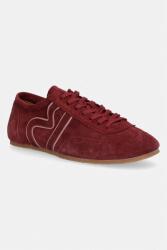 Billi Bi sneakers din piele întoarsă A8575 588 Bordo PPY2-OBD40R_83X