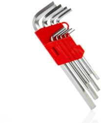  Imbuszkulcs készlet 9 db (1, 5-10 mm) - közepes, strapabíró - M66434 (M66434)