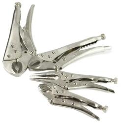  Önzáró fogó készlet 4 db-os - állítható, erős szorítással - M49030 (M49030)