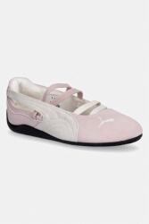 PUMA balerini din piele întoarsă Speedcat Ballet PPYA-OBD4EE_03X (401287)