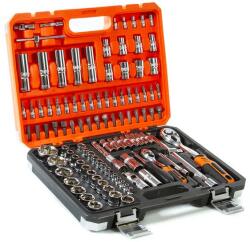  BJC 108 db-os dugókulcs készlet CrV acélból, kofferben - B58228 (B58228)