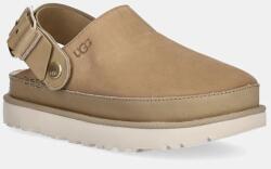 UGG papuci din nubuc Goldenstar Villa Clog PPYA-KLD0BF_08X (1169590.MDSD)
