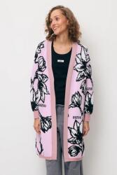 BIZUU cardigan din bumbac ORMICA PPY2-SWD0KP_03A (ORMICA.ROZOWY)