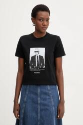 Karl Lagerfeld tricou din bumbac PPY2-TSD071_99X (B1W17019)
