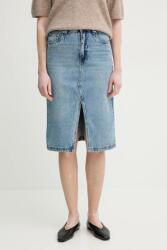 Gestuz fusta din bumbac denim PPYA-SDD0BB_55J (10909944)