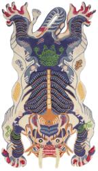Bongusta covor de lână Dragon 110 x 200 cm 99KK-DYU058_MLC (BON05.002) Covor