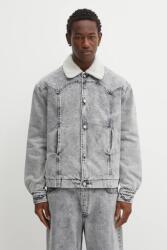Aries geacă jeans Sherpa Denim Car Coat 9BYA-KUM19T_90X (AR7120004)