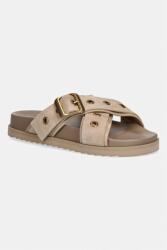AllSaints șlapi de piele Suki Western Sandal PPY2-KLD0N6_08X