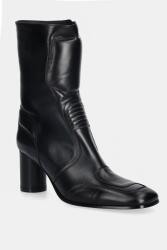 MM6 Maison Margiela cizme de piele 9BYA-OBD2TD_99X (S66WU0136.P3350.T8013)