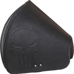 RSA Geantă de motocicletă din piele RSA S641 Punisher HD Softail neagră (SKWS641)