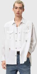 AllSaints cămașă din bumbac PORTMAN PPY2-KDM0DI_00X (M024SE)