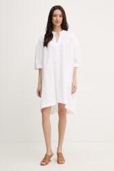 HUGO BOSS rochie din bumbac Dollână PPY2-SUD1G6_00X (50558465)