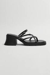 Miista șlapi de piele Jaslene PPY2-KLD11J_99X (E8.3902)