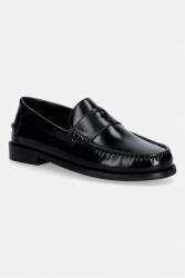 Guess mocasini de piele ROSSIO PPY2-OBM07G_99X (FMPROS.LEA14.BLACK)