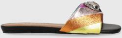 Kurt Geiger London șlapi de piele Kensington PPYX-KLD0AR_MLC (8496169109.MULT)