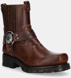 New Rock ghete chelsea de piele Alaska Cuero, Motorcycle Marron 9BYA-OBD2HH_88X (M.7605.S20)