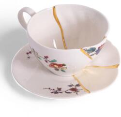 Seletti ceașcă și farfurioară Kintsugi 160 ml 99KK-FIU08W_00X (09648)