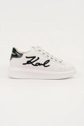 KARL LAGERFELD sneakers din piele KAPRI 9BYA-OBD0RG_00X (KL62572A.011)