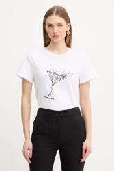Liu Jo tricou din bumbac PPY2-TSD0LS_00X (WA6237.JS923)